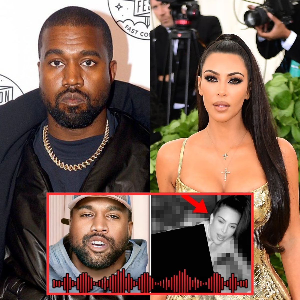 Kanye weѕt LEAKS Footage Of Kim Kardashian At Diddy’s fгeаk 0FFs.fat