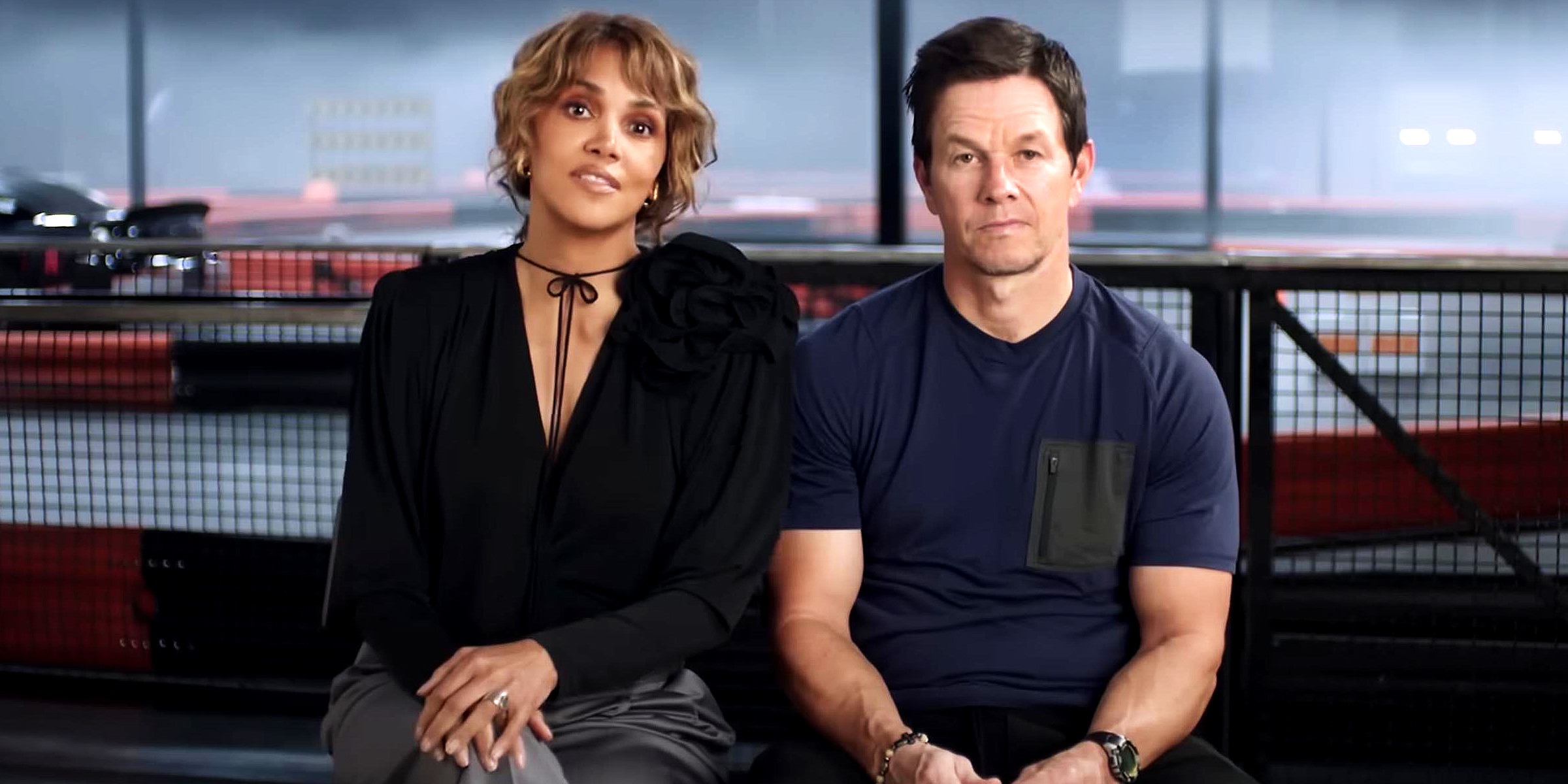 ‘The Union’ Premiere Stir: Halle Berry Flaunts Curves in Lace Dress That ‘Looks Like Lingerie’ Next to Mark Wahlberg