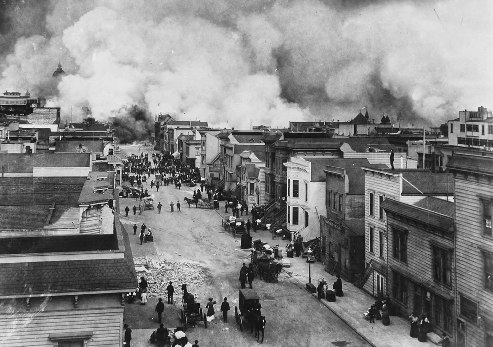 The Great 1906 San Francisco Earthquake and Fire in pictures, 1906