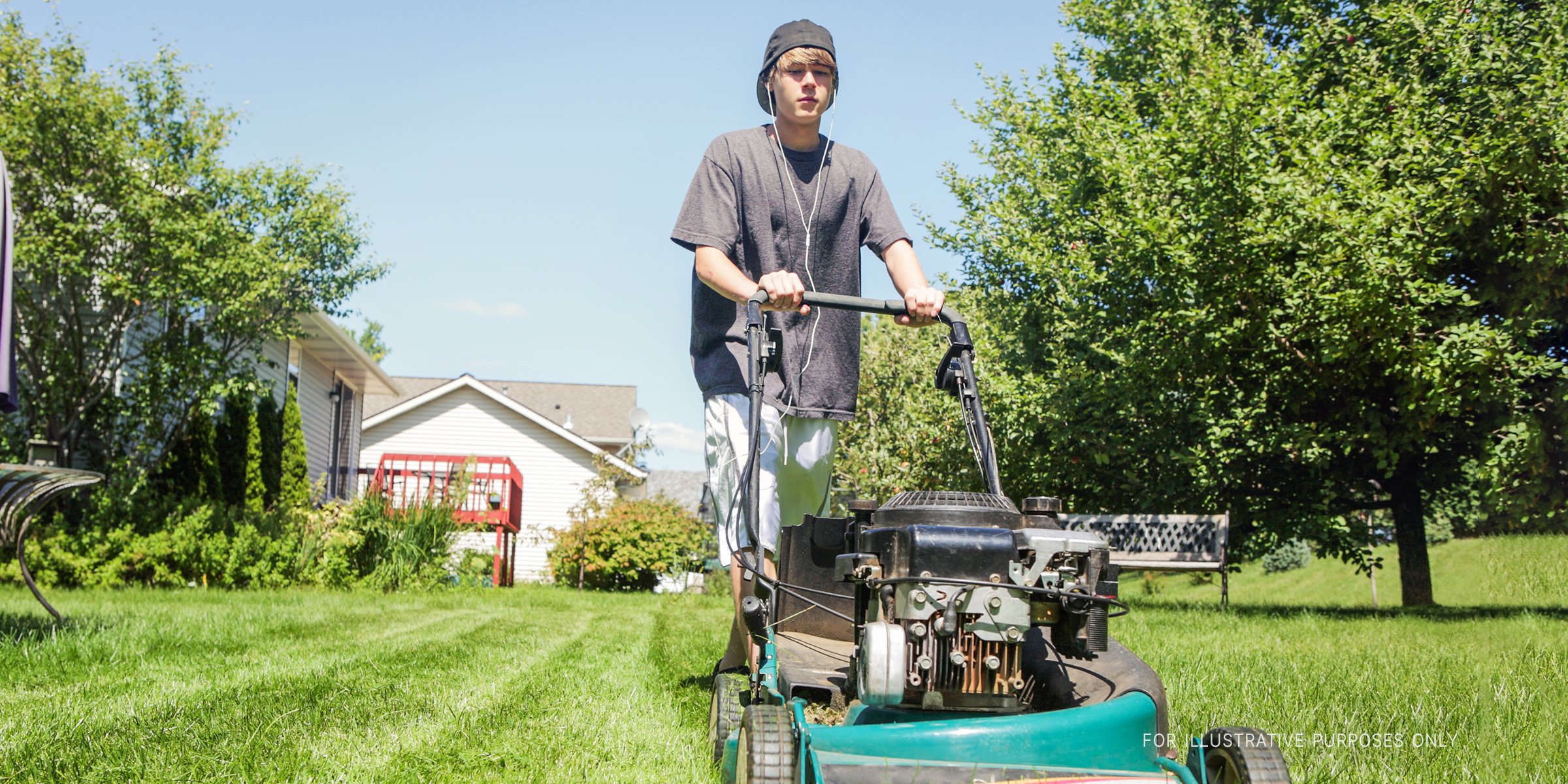 Boy Mows Lawns for Money to Help School Janitor Pay Off Mortgage and Retire — Story of the Day