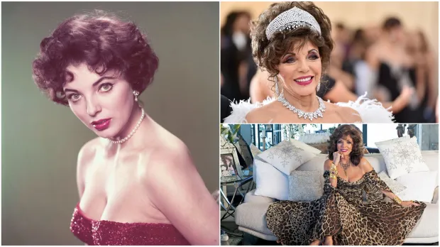 90-year-old Joan Collins stuns in sizzling swimsuit photo