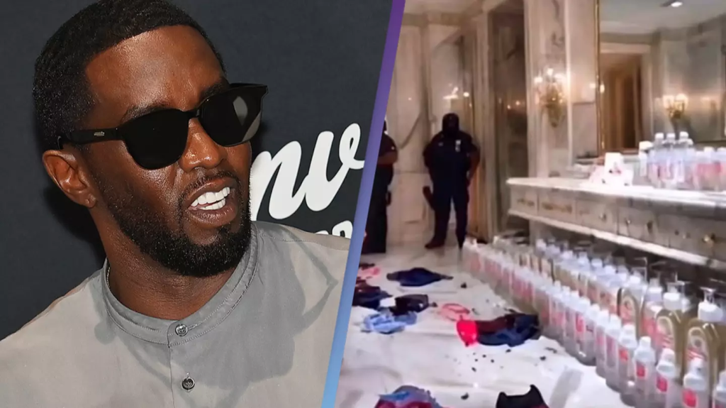 Lawsuit against Diddy alleges horrifying truth about what was in his 1,000 bottles of baby oil