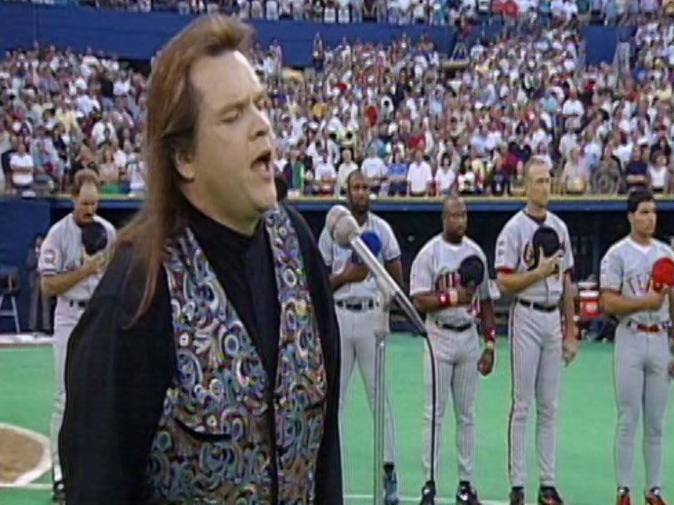 When Meat Loaf showed everyone how the National Anthem should be sung