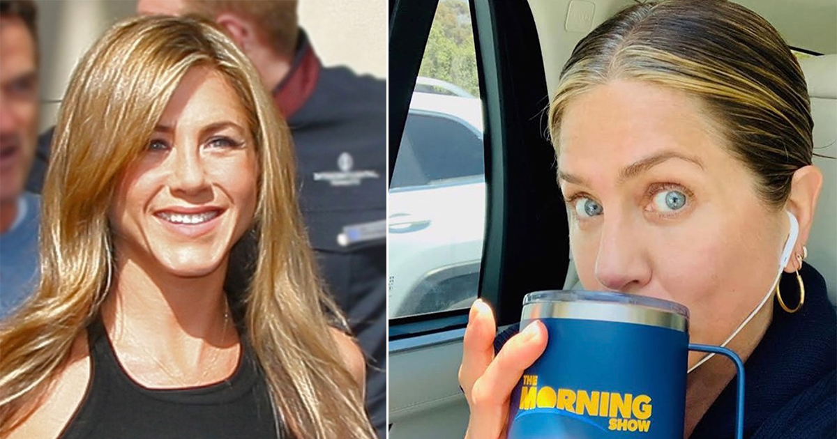 Jennifer Aniston’s all natural look shows her beauty