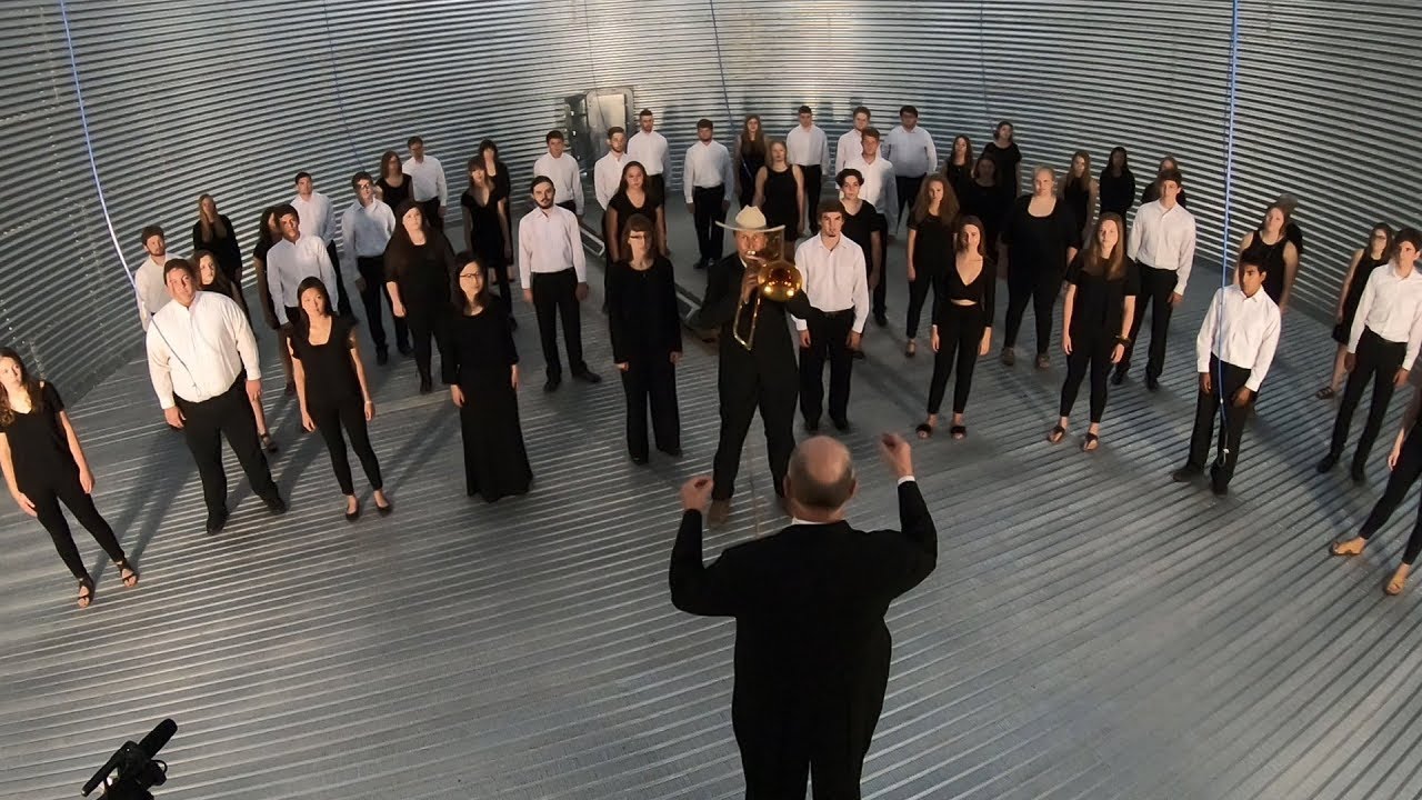 Farmer Derek Invited Bethel College Choir To Sing In His Grain Bin, And The Result Was Insanely Spiritual