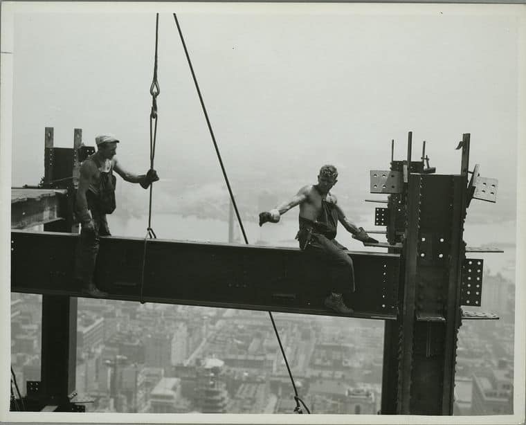 13 Amazing Photos of the Construction of the Empire State Building