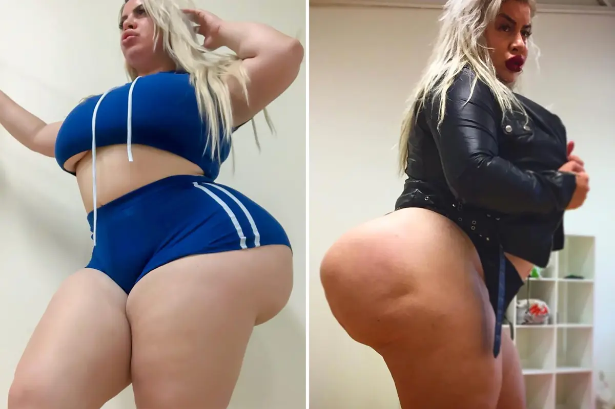 Swedish model Natasha Crown, 30, wants the world’s biggest butt – despite doctors’ warnings