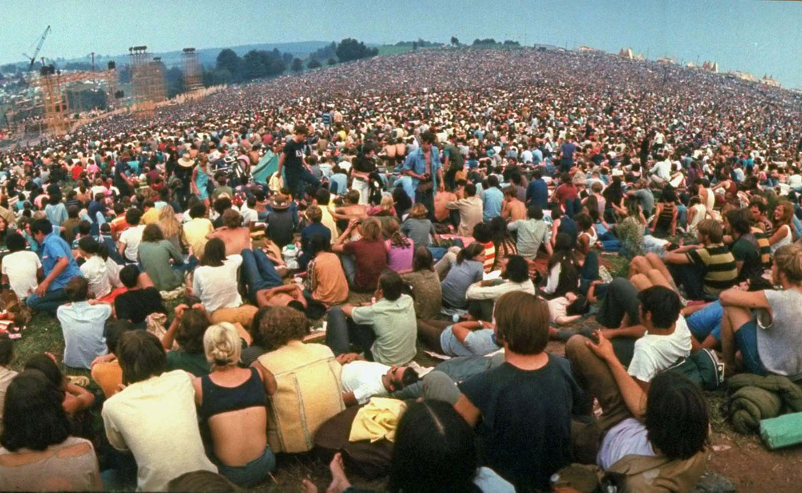 Remembering the Original Woodstock Through Old Photos, 1969